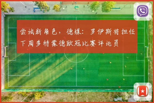 尝试新角色，德媒：罗伊斯将担任下周多特蒙德欧冠比赛评论员